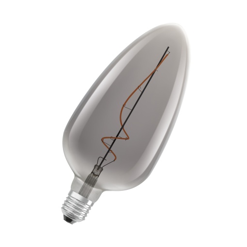 Vintage 1906 LED Big Special Shapes Dimmable 4W 818 Smoke E27