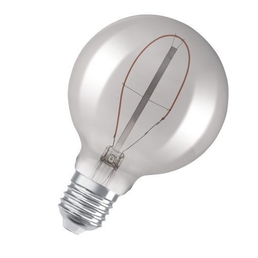 Vintage 1906 LED CLASSIC A, Globe and EDISON 3.4W 818 Smoke E27