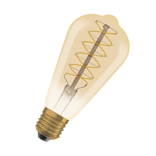Vintage 1906 LED CLASSIC SLIM FILAMENT EDISON DIMMABLE 4.8W 822 Gold E27