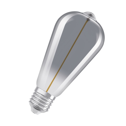 Vintage 1906 LED CLASSIC A, Globe and EDISON WITH FILAMENT-MAGNETIC STYLE 2.2W 818 Smoke E27