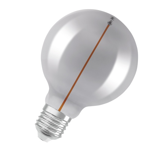 Vintage 1906 LED CLASSIC A, Globe and EDISON WITH FILAMENT-MAGNETIC STYLE 2.2W 818 Smoke E27