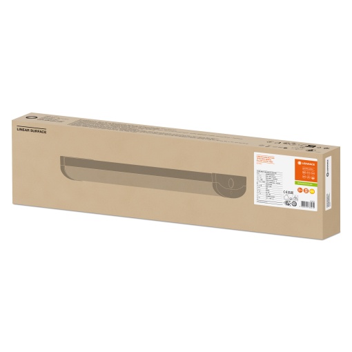 LINEAR SURFACE IP44 EMERGENCY 600 P 18W 830 WT