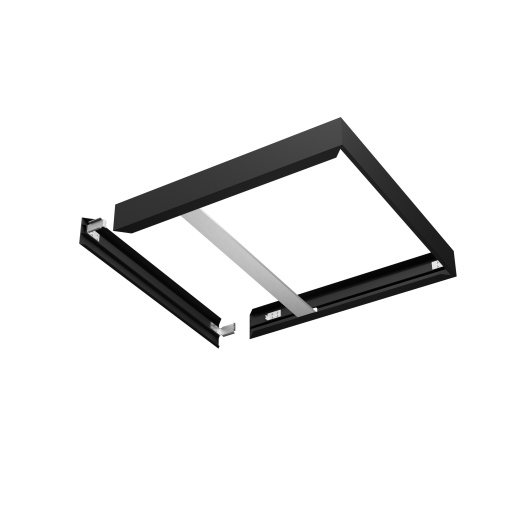 SURFACE MOUNT KIT 600 SURFACE MOUNT KIT H75 BK