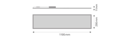 BIOLUX HCL PANEL DALI GEN 2 1200 S 40W TW DALI