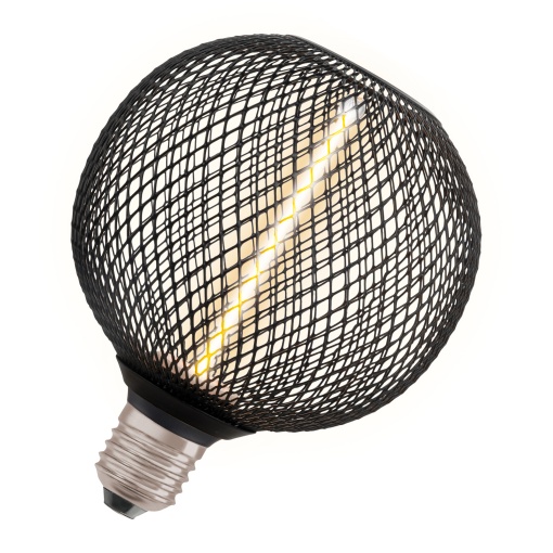 DECOR STRAW FILAMENT LAMP IN METAL HOUSING 3.5W 818 E27