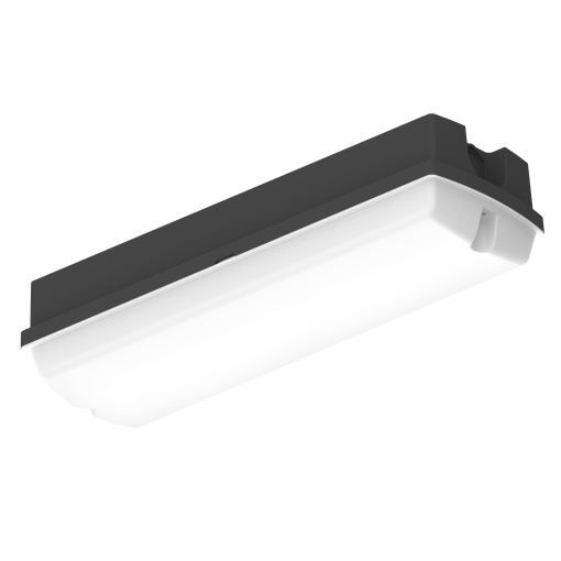 BULKHEAD COMPACT RECTANGULAR RC V 8W CPS IP65 BK