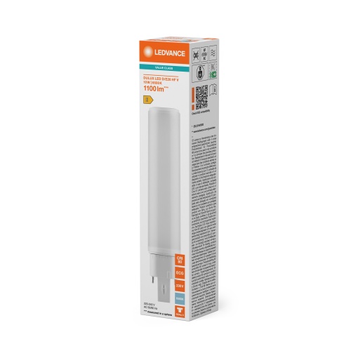 DULUX LED DE HF & AC MAINS VALUE 10W 865 G24Q-3