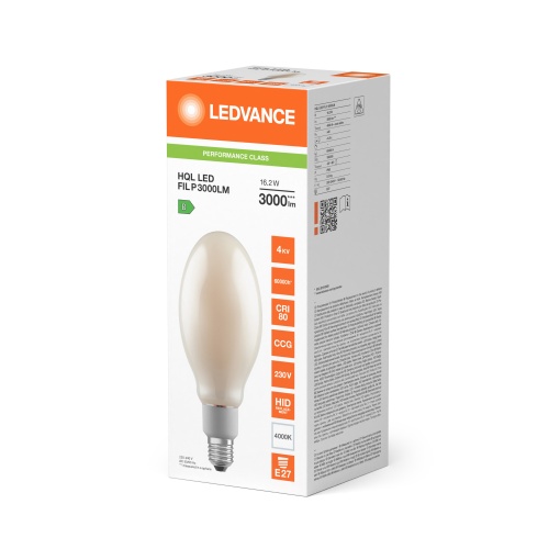 HQL LED FILAMENT PERFORMANCE 3000LM 16.2W 840 E27