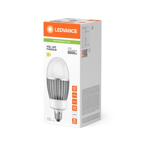 HQL LED ALU PERFORMANCE 6000LM 41W 840 E27