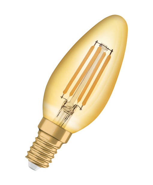 Vintage 1906 LED CLASSIC B 4W 824 Gold E14