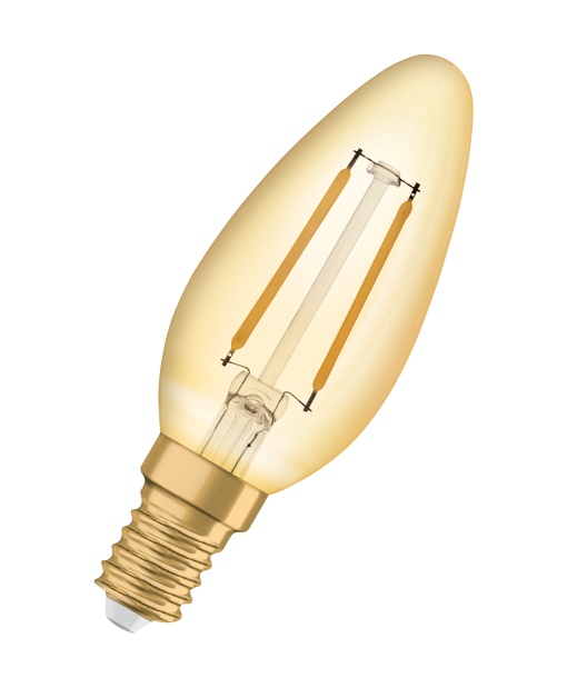 Vintage 1906 LED CLASSIC B 1.5W 824 Gold E14