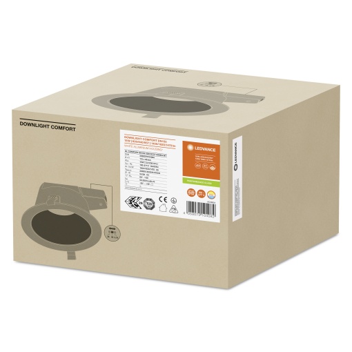 DOWNLIGHT COMFORT 155 18 W 3CCT IP54 WT