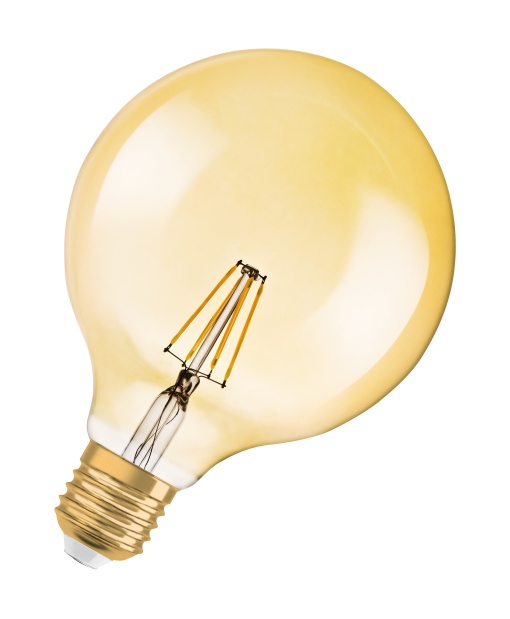 Vintage 1906 LED CLASSIC GLOBE 4W 824 Gold E27