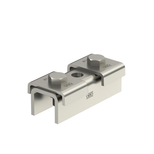União de perfil Perfis MS 41 100x4mm Aço inoxidável A4 1.4571 brilhante, pós-tratamento