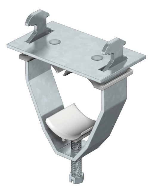 Abraçadeira BBS para 3 cabos 34-37mm Aço galvanizado por imersão a quente após maquinação