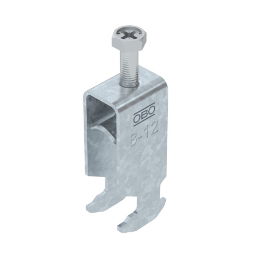 Abraçadeira BBS 2056 dupla 08-12mm Aço galvanizado por imersão a quente após maquinação