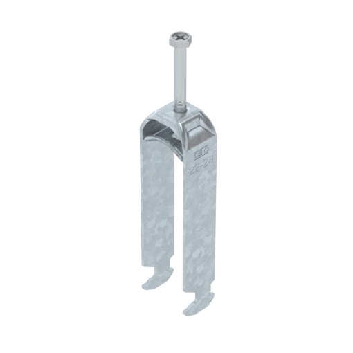 Abraçadeira BBS 2056 tripla 22-28mm Aço galvanizado por imersão a quente após maquinação