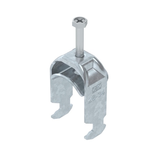 Abraçadeira BBS 2056 28-34mm Aço galvanizado por imersão a quente após maquinação