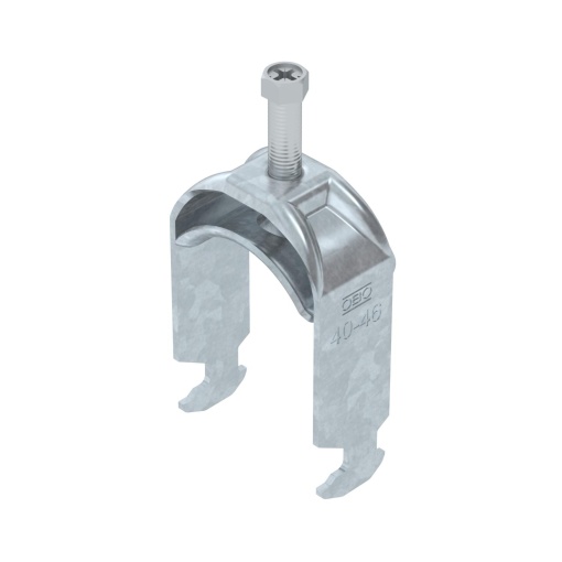 Abraçadeira BBS 2056 40-46mm Aço galvanizado por imersão a quente após maquinação