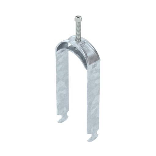 Abraçadeira BBS 2056 dupla 58-64mm Aço Galvanizado por imersão a quente após maquinação