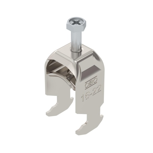 Abraçadeira BBS 2056 16-22mm Aço inoxidável, livre de ferrugem A2 1.4301 brilhante, pós-tratamento