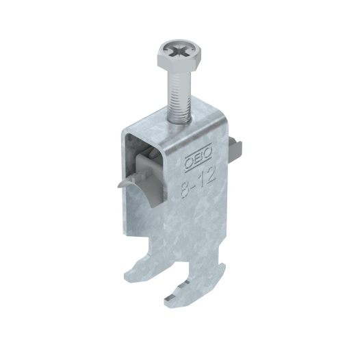Abraçadeira BBS 2056 dupla 08-12mm Aço galvanizado por imersão a quente após maquinação