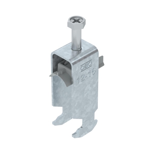 Abraçadeira BBS 2056 dupla 12-16mm Aço galvanizado por imersão a quente após maquinação