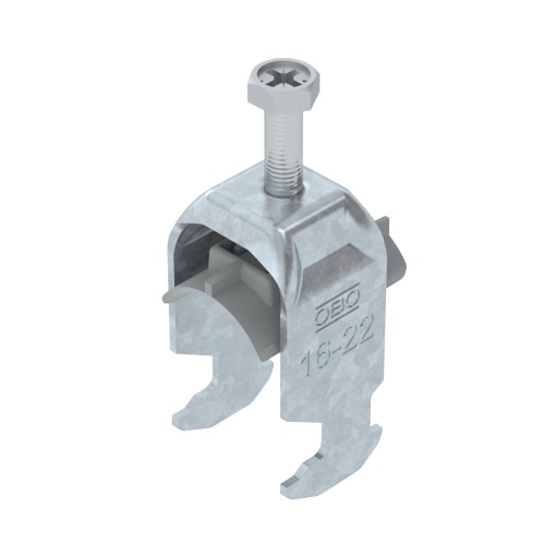 Abraçadeira BBS 2056 16-22mm Aço galvanizado por imersão a quente após maquinação