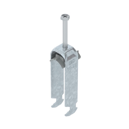 Abraçadeira BBS 2056 tripla 16-22mm Aço galvanizado por imersão a quente após maquinação