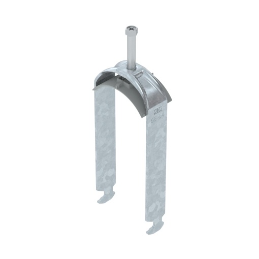Abraçadeira BBS 2056 dupla 58-64mm Aço galvanizado por imersão a quente após maquinação