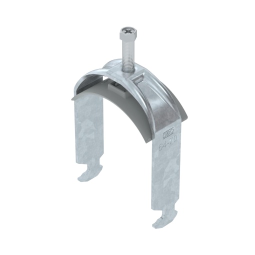 Abraçadeira BBS 2056 64-70mm Aço galvanizado por imersão a quente após maquinação