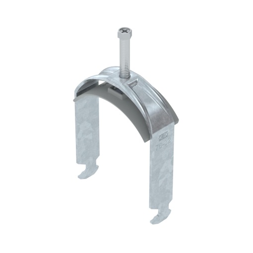 Abraçadeira BBS 2056 76-82mm Aço galvanizado por imersão a quente após maquinação