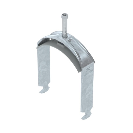 Abraçadeira BBS 2056 90-100mm Aço galvanizado por imersão a quente após maquinação