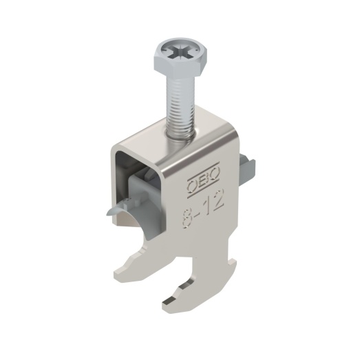 Abraçadeira BBS 2056 08-12mm Aço inoxidável, livre de ferrugem A2 1.4301 brilhante, pós-tratamento