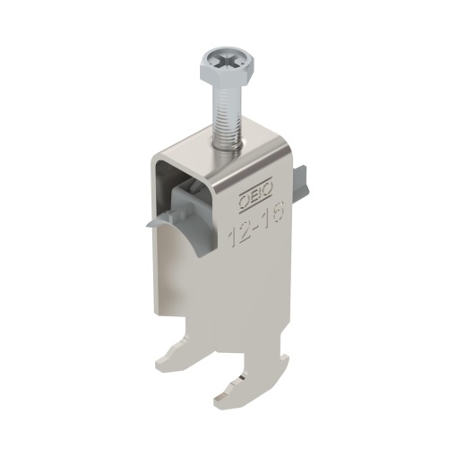Abraçadeira BBS 2056 dupla 12-16mm Aço inoxidável, livre de ferrugem A2 1.4301 brilhante, pós-tratamento