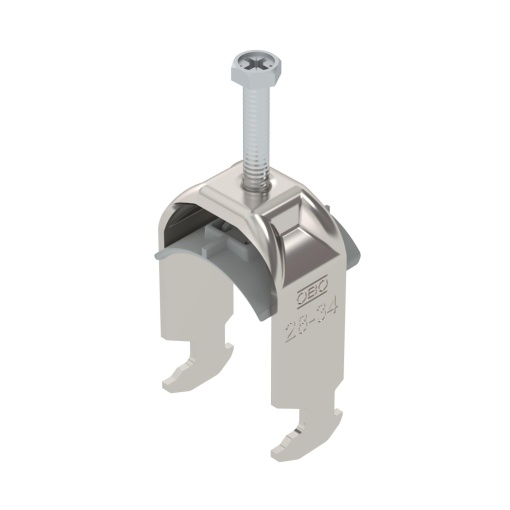 Abraçadeira BBS 2056 28-34mm Aço inoxidável, livre de ferrugem A2 1.4301 brilhante, pós-tratamento