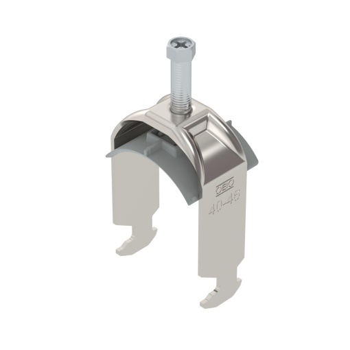 Abraçadeira BBS 2056 40-46mm Aço inoxidável, livre de ferrugem A2 1.4301 brilhante, pós-tratamento