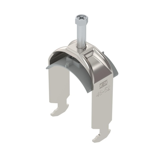 Abraçadeira BBS 2056 46-52mm Aço inoxidável, livre de ferrugem A2 1.4301 brilhante, pós-tratamento