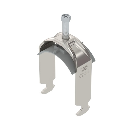 Abraçadeira BBS 2056 52-58mm Aço inoxidável, livre de ferrugem A2 1.4301 brilhante, pós-tratamento
