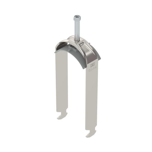 Abraçadeira BBS 2056 dupla 58-64mm Aço inoxidável, livre de ferrugem A2 1.4301 brilhante, pós-tratamento