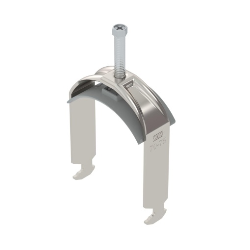 Abraçadeira BBS 2056 70-76mm Aço inoxidável, livre de ferrugem A2 1.4301 brilhante, pós-tratamento