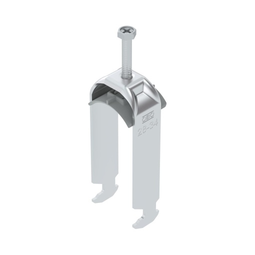 Abraçadeira BBS 2056 dupla 28-34mm Alumínio