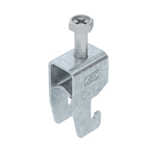 Abraçadeira BBS 2056 08-12mm Aço galvanizado por imersão a quente após maquinação