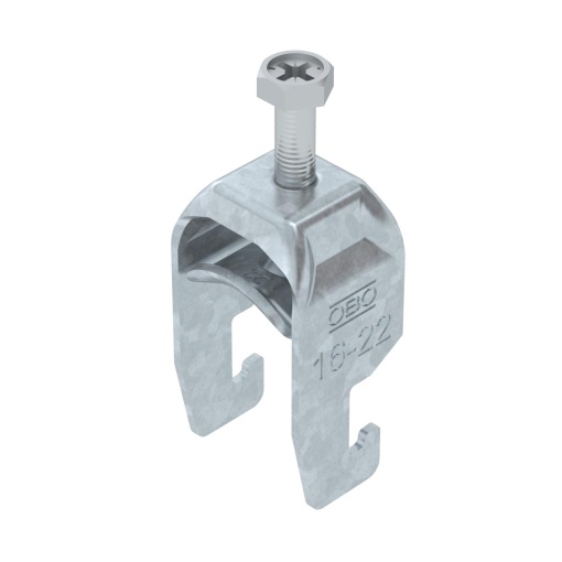 Abraçadeira BBS 2056 16-22mm Aço galvanizado por imersão a quente após maquinação