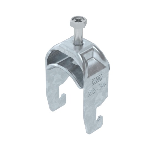 Abraçadeira BBS 2056 28-34mm Aço galvanizado por imersão a quente após maquinação