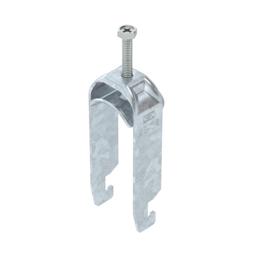 Abraçadeira BBS 2056 dupla 28-34mm Aço Galvanizado por imersão a quente após maquinação