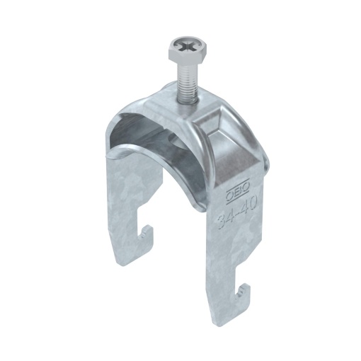 Abraçadeira BBS 2056 34-40mm Aço galvanizado por imersão a quente após maquinação