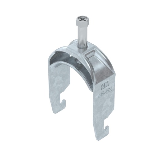 Abraçadeira BBS 2056 46-52mm Aço galvanizado por imersão a quente após maquinação