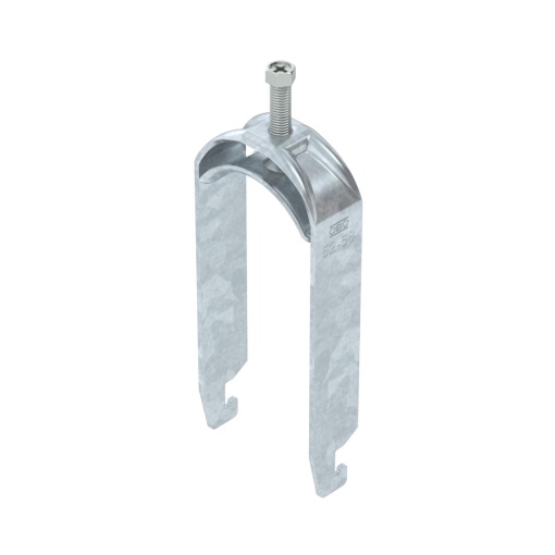 Abraçadeira BBS 2056 dupla 52-58mm Aço Galvanizado por imersão a quente após maquinação