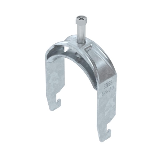 Abraçadeira BBS 2056 64-70mm Aço galvanizado por imersão a quente após maquinação